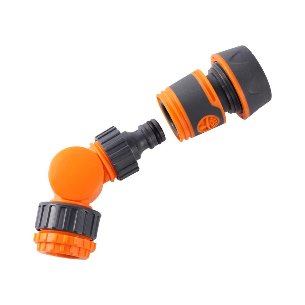 180° Rotatable Quick Connector 1/2" 3/4" Water Pipe Fast Access Coupling Joint Garden Agriculture Greenhouse Irrigation Fittings