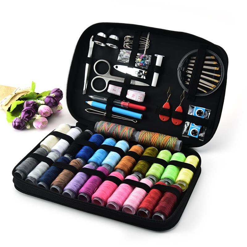 DIY Sewing Kit Multifunctional Sewing Box Set Household Sewing Thread Manual Set 97PCS Set Sewing Kit Set Sewing Accessories