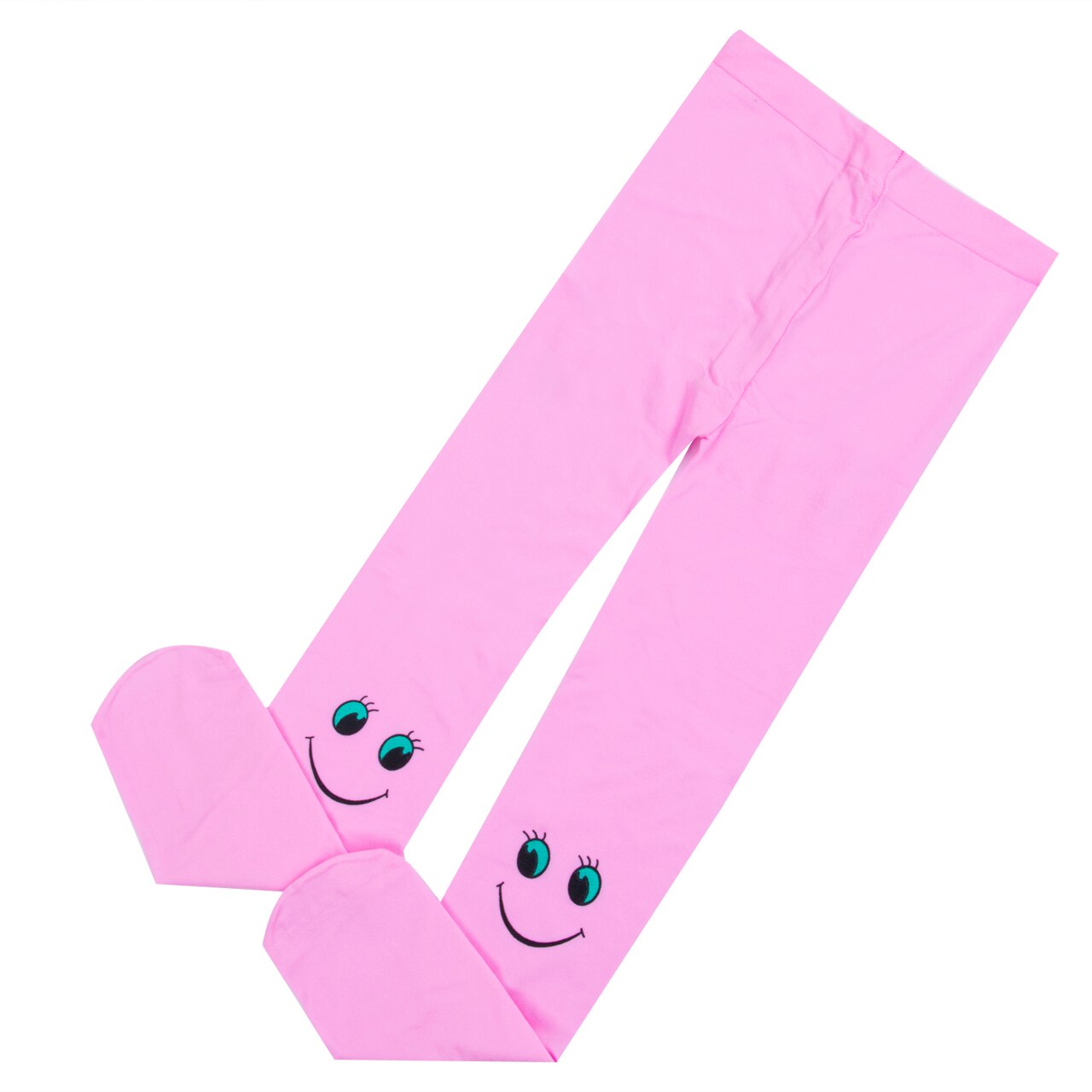 Mignon bébé fille nouveauté dessin animé sourire doux collants collants velours Ballet belle doux confortable respirant longues chaussettes 4-9Y: A