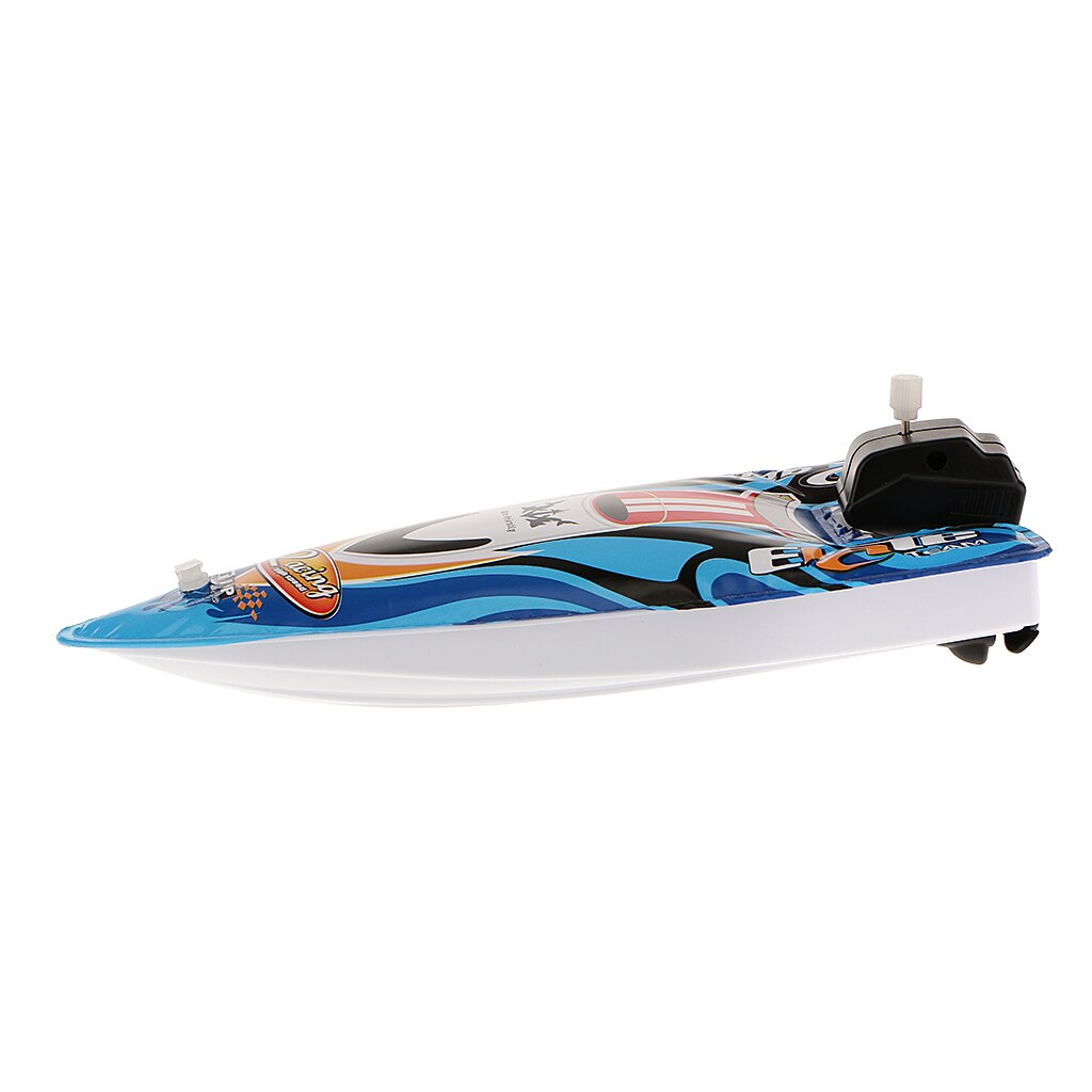 Opblaasbare Pvc Boot Wind Up Aangedreven Speedboot Kinderen Water Speelgoed Willekeurige