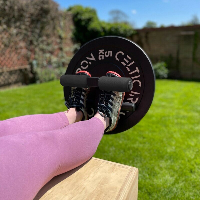 Fitness Foot Strength Trainer Leg Workout Bar For Shin Hamstring Extension Curl Exercise Machine Barbell Weight Plate Equipments