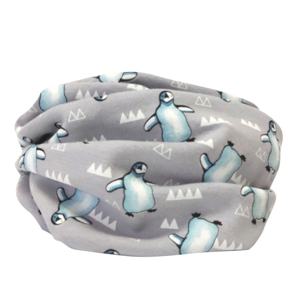 Spring Autumn Winter Children Warm Scarf For 0-10 Years Old Kids Boy Girl Neck Collar Baby Cartoon Scarves Warm Collar