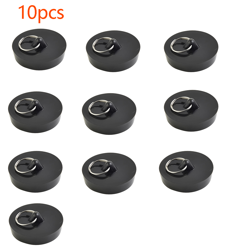 Rubber Bathtub Drain Plug Mop Sink Drain Plug Kitchen Sink Seal Plug Balcony Laundry Sink Plug Proof Plug Bathroom Supplies: green