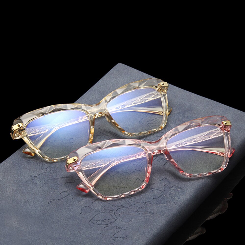 Cat Eye Anti Blue Light Glasses Black Frame Blue ray Blocking Computer Glasses Gaming Goggles UV400