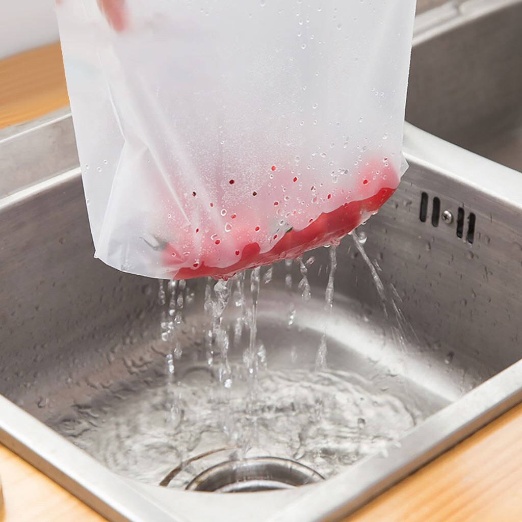 30pcs Kitchen garbage drain bag White Drainage Garbage Filter Independent Sink Filter Bag