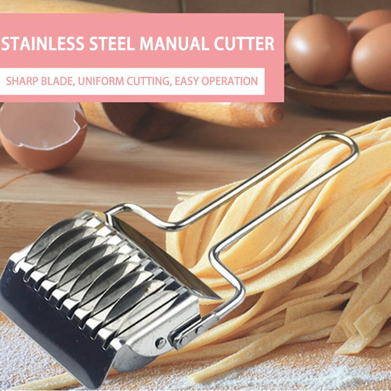 Pressemaskine nudler skære kniv manuel sektion rustfrit stål køkken gadgets 1pc skalotteløg cutter spaetzle makers