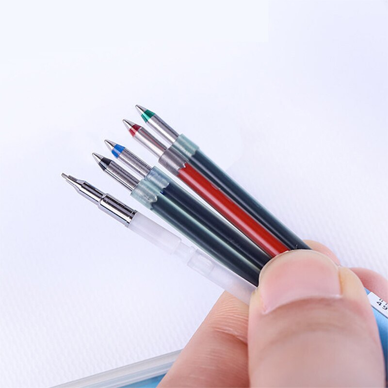 1pcs Pilot Dr.Grip 4+1 Multi-Function Pen Ballpoint Pen 0.5/0.7 + Mechanical Pencil 0.5 BKHDF-1SR Replaceable Refill BVRF-8EF/F