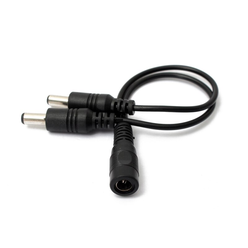 5.5X2.1Mm Dc Power Jack Splitter Adapter Connector Kabel 1 Dc Female Naar 2 4 5 6 8 stekker Voor Cctv Camera Led Strip Verlichting