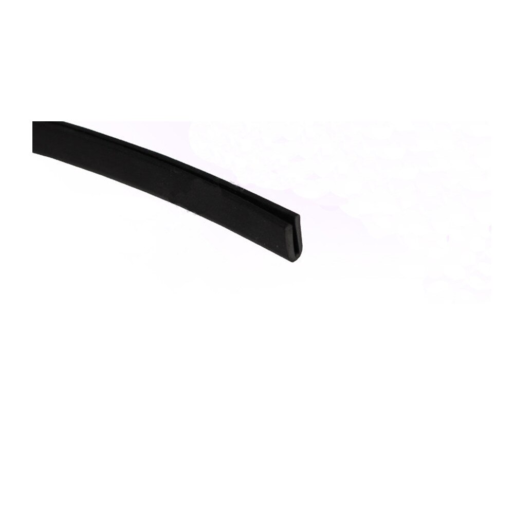 7mm x 3mm u kanal svart kant listverk gummi bil lastebil auto campingvogn tilhenger rv tetning