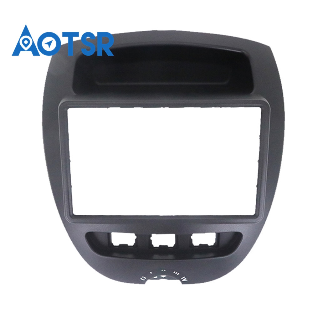 2 din Radio Fascia for CITROEN C1 For TOYOTA Aygo For PEUGEOT (107