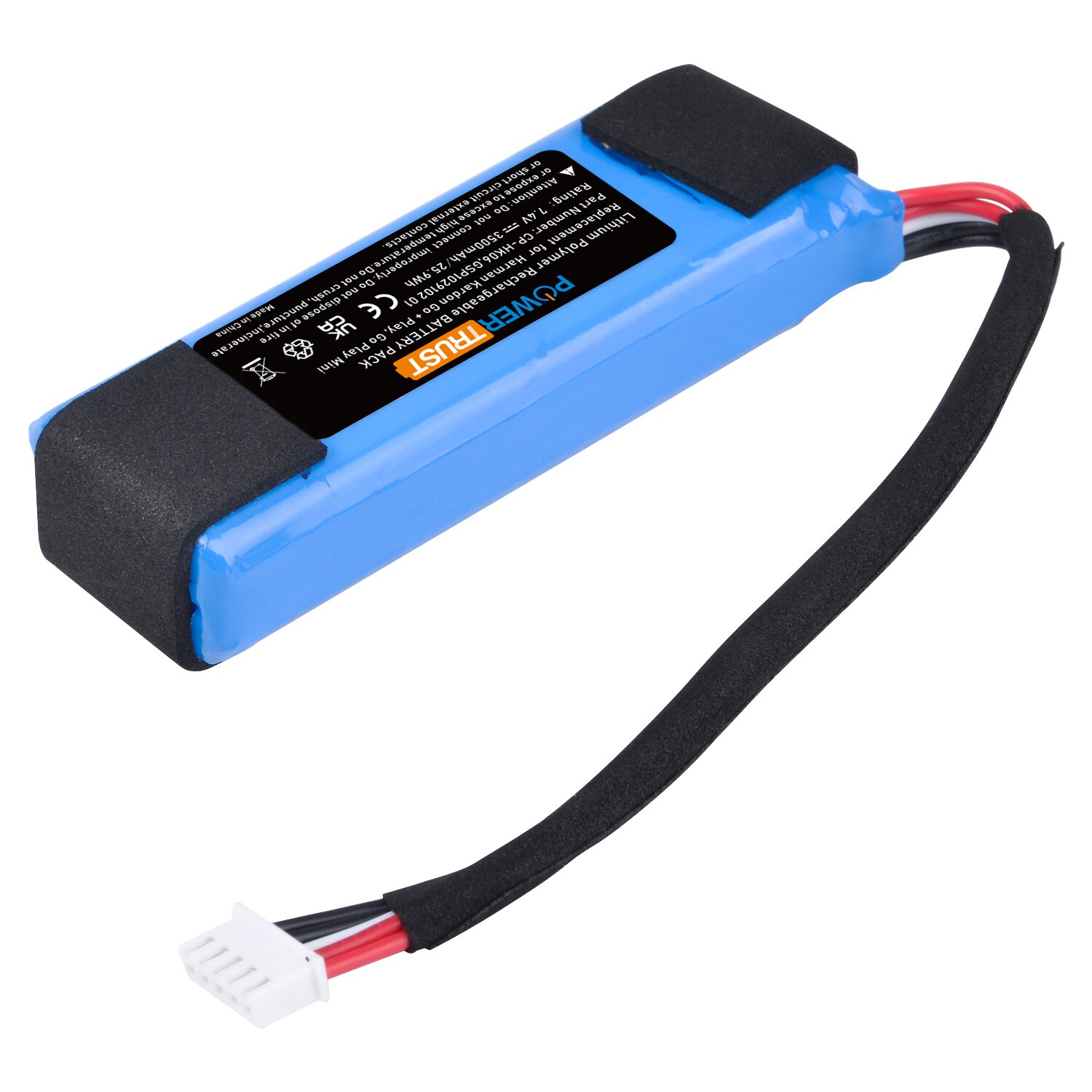 Batterie pour Harman Kardon Go Play Mini, Go + Play, Portable, haut-parleur Bluetooth, CP HK06, 3500mAh, GSP1029102 01, CP-HK06