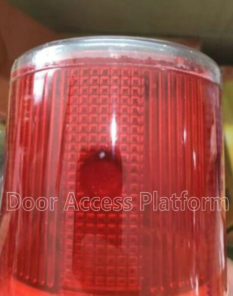 Door Warning Lamp Alarm For Access Control System, Security system No Voice, Silent alarm by stroboscopic lamp LED Light