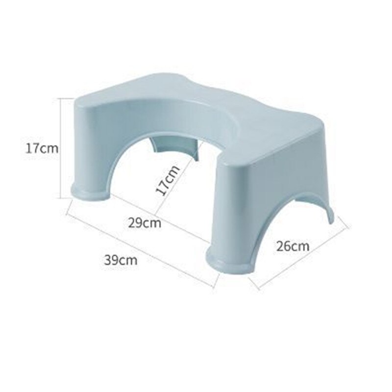 Toilet Squatty Step Stool Child Old People Foot Seat Rest Bathroom Potty Squat Aid Helper Anti-slip Heightened Chair 4Colors SW