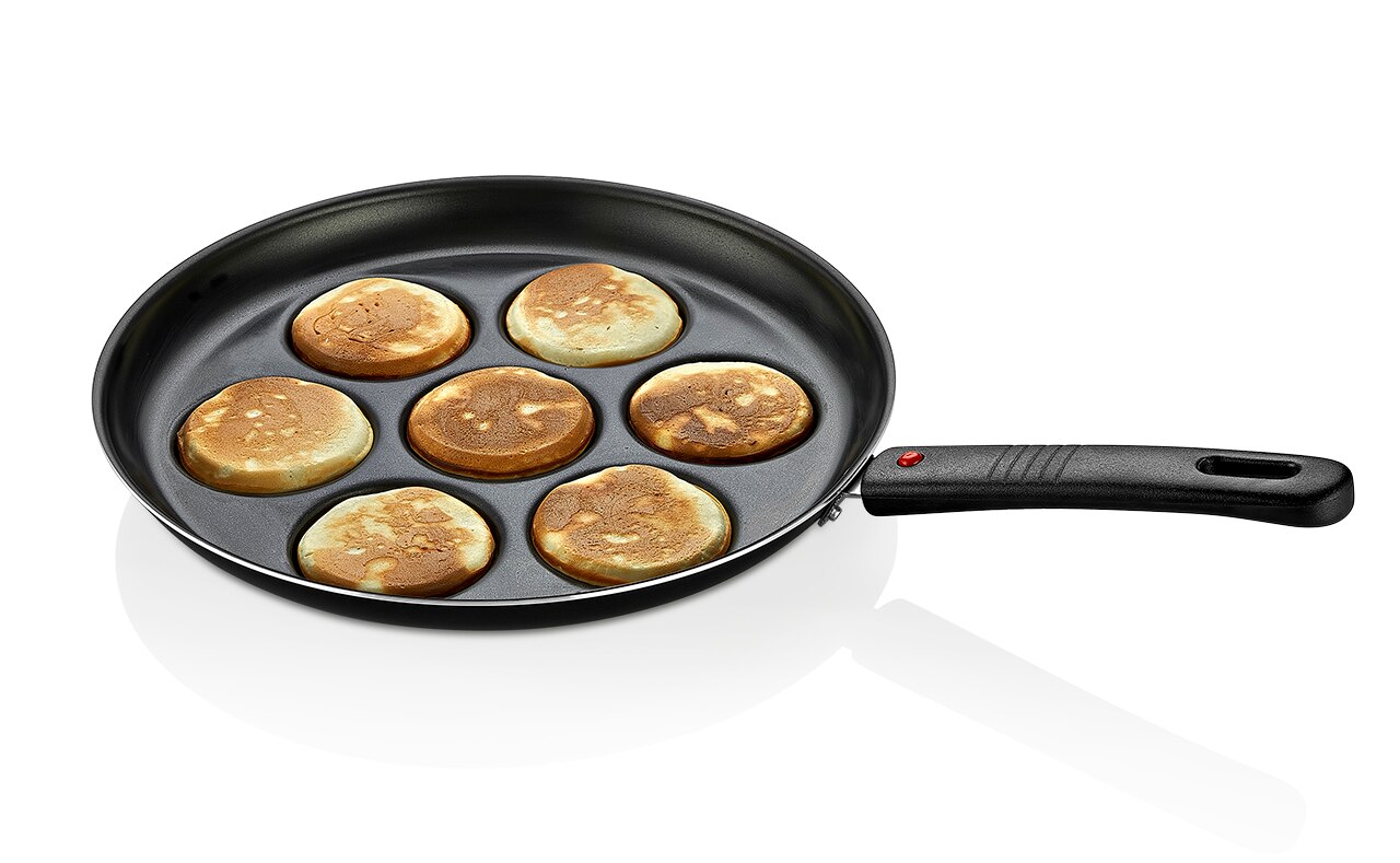 Sartén para pancakes, antiadherente, extraíble, 7 huevos, pancakes, Mini crepé
