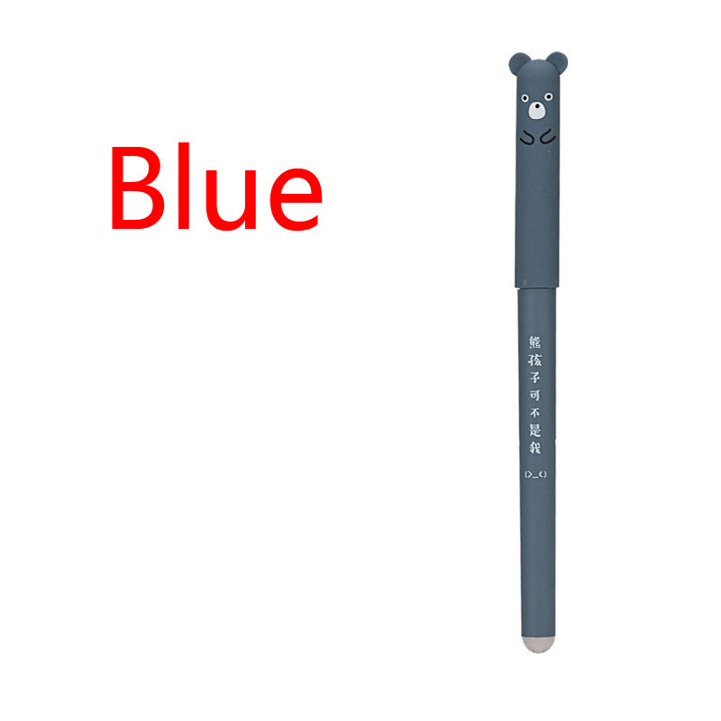 Gel Pens Set Black/Red/Blue Ink Ballpoint Gel Pen for Writing 0.5mm Refills Office Accessories School Supplies Stationery: Yellowish-Brown