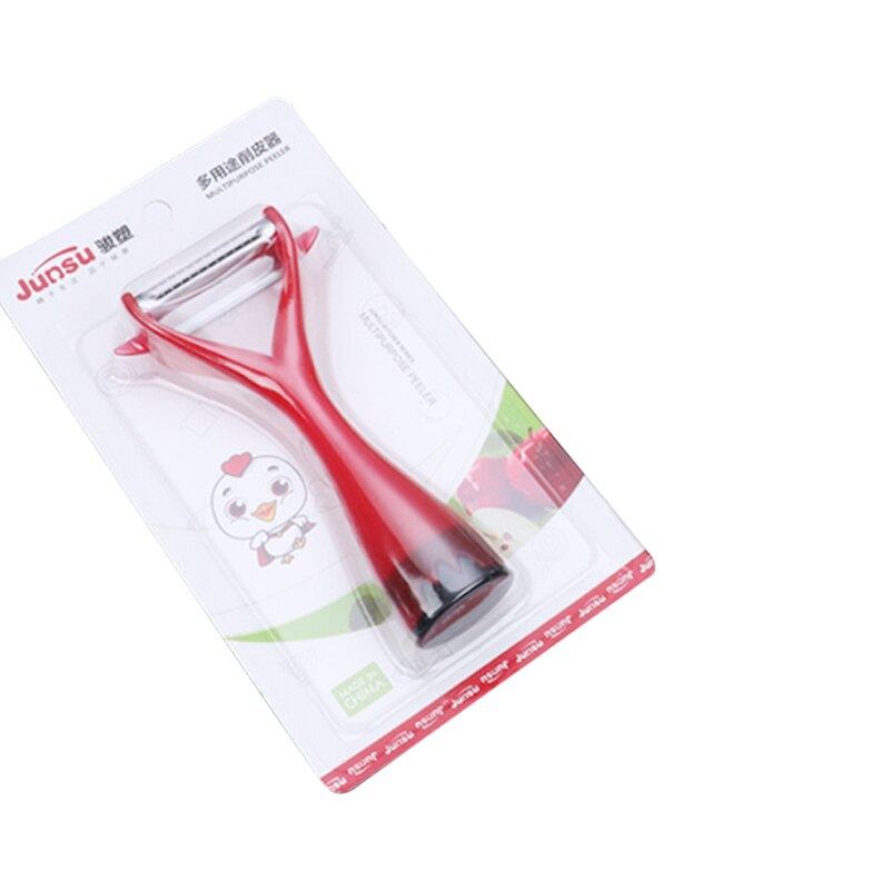 Pelador de frutas y verduras de acero inoxidable, utensilio pelador de cocina afilado