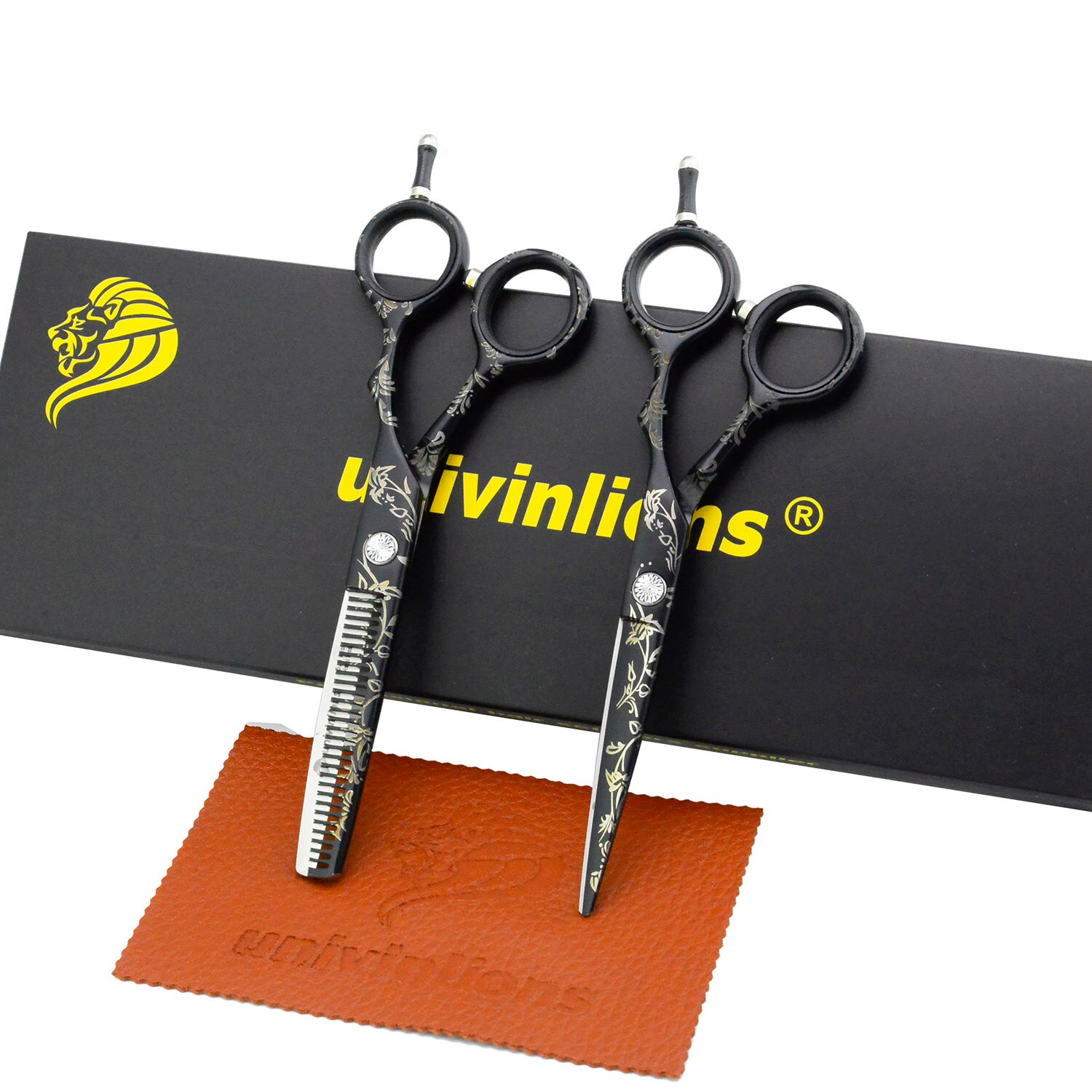 5.5/6" Barber Hair Scissors Hairdresser Ciseaux Coiffure Thinning Shears Japanese Scissors Haircutter Hairdressing Salon Scisor