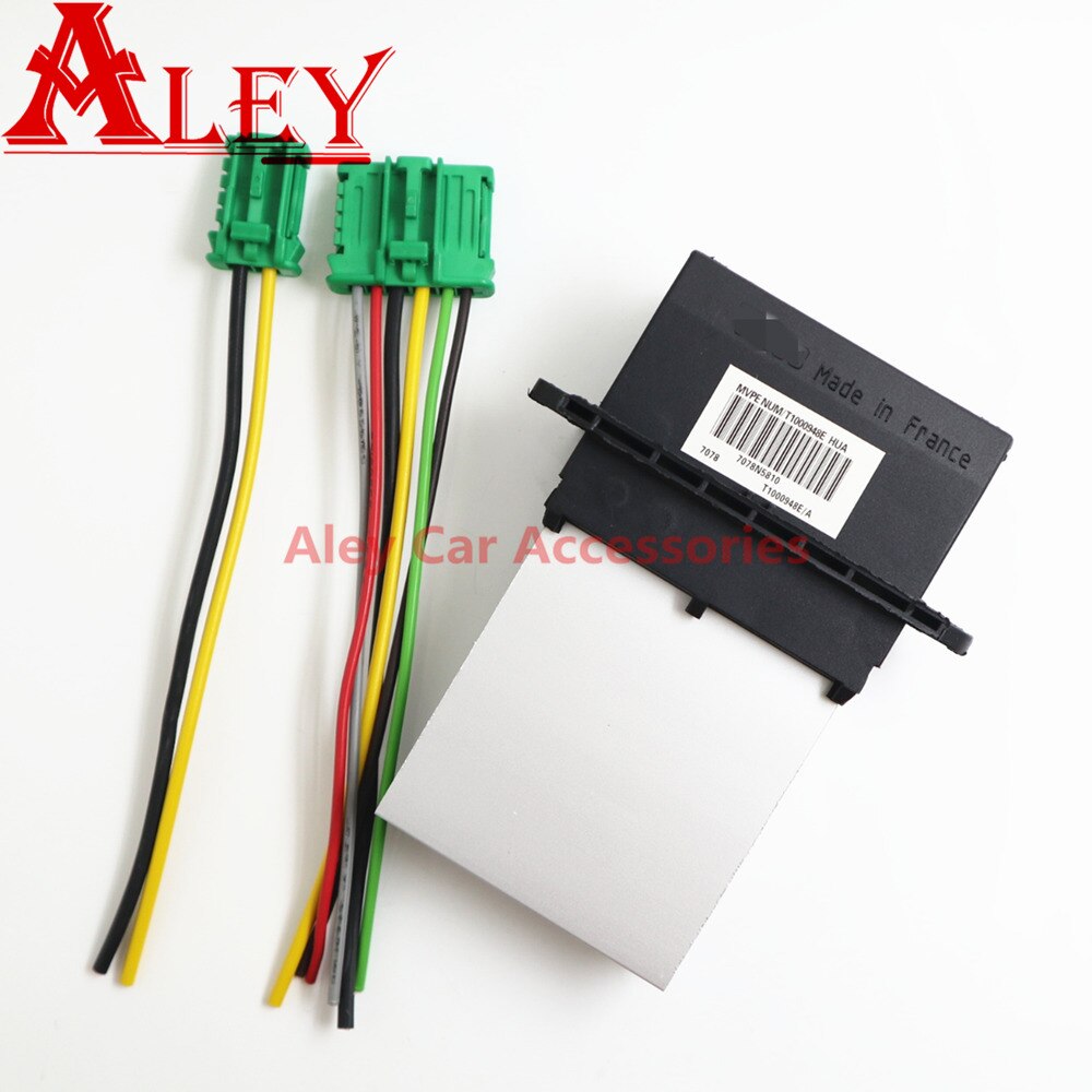 27150-ED70A 7701207718 6441L2 Heater Fan Control Module Resistor or plug For 1007 207 607 1.4 1.6 2.0 HDI 16V 3.0 V6