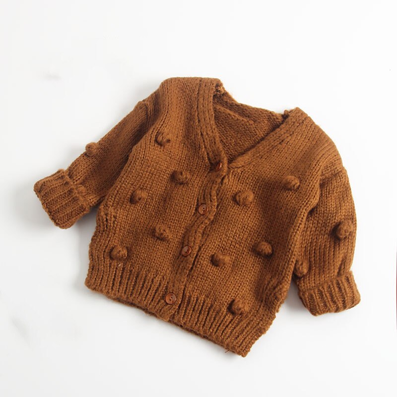 Ball Baby Mantel Jungen Mädchen Langarm betroffen Jacken Kleinkind freundlicher Spitzen Herbst Winter Baby Outwear Kleidung