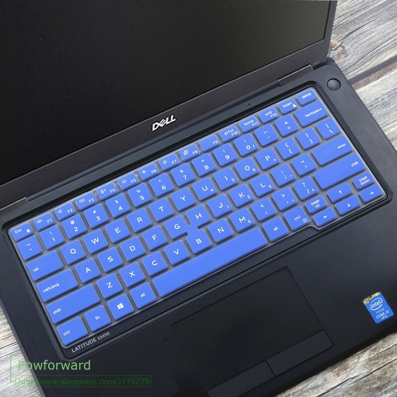 För dell latitude 5300 7300 5200 13.3 tums silikon notebook laptop tangentbordsskydd skydd hud