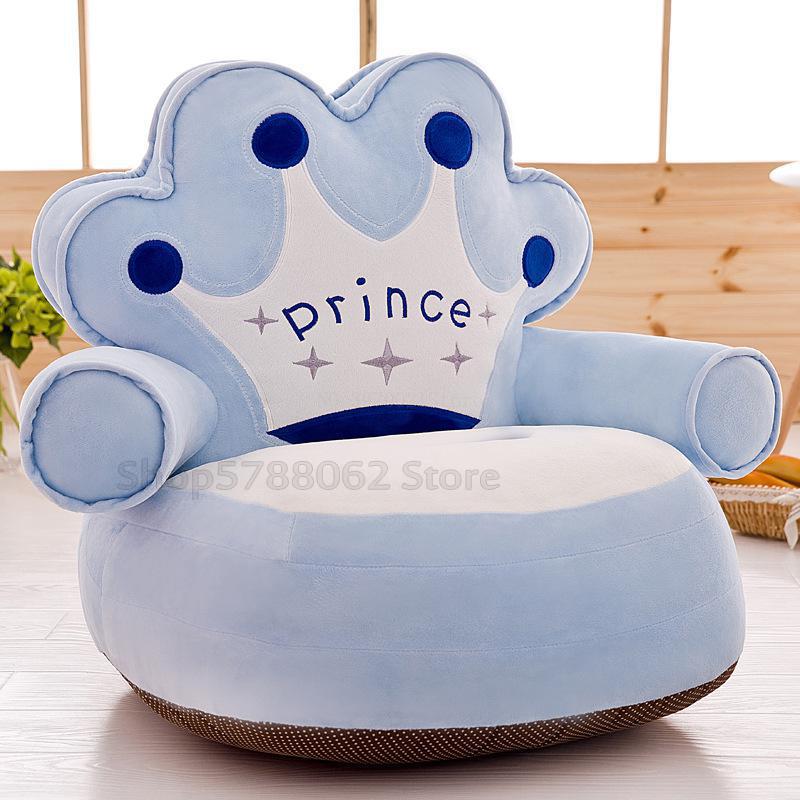 Utvalg av komfortable barnesofaseter baby tegneserie lat krakk søt plysj leketøy barnehage rekvisita 50*50cm: 2