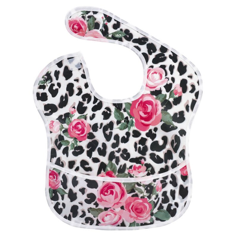 Lente En Zomer Waterdicht Slabbetje Polyester Tpu Coating Voeden Bib Wasbare Baby Bib, Baby Voedsel Catcher: 0009