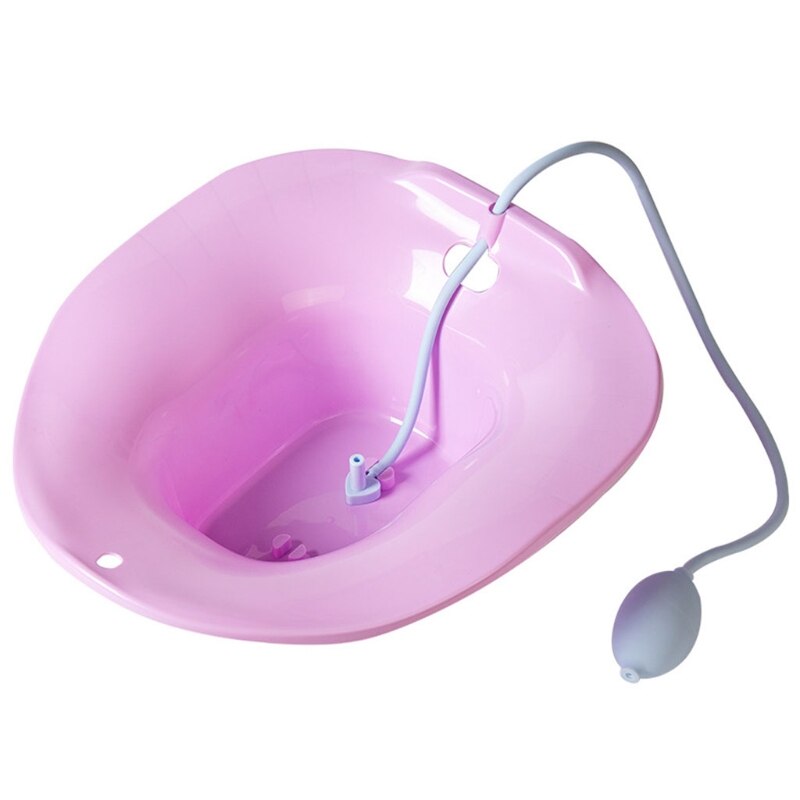 Sitz Bath for Toilet Seat Large capacity Postpartum Care Basin Portable Basin for Hemorrhoids for Cleanse &amp;: Purple