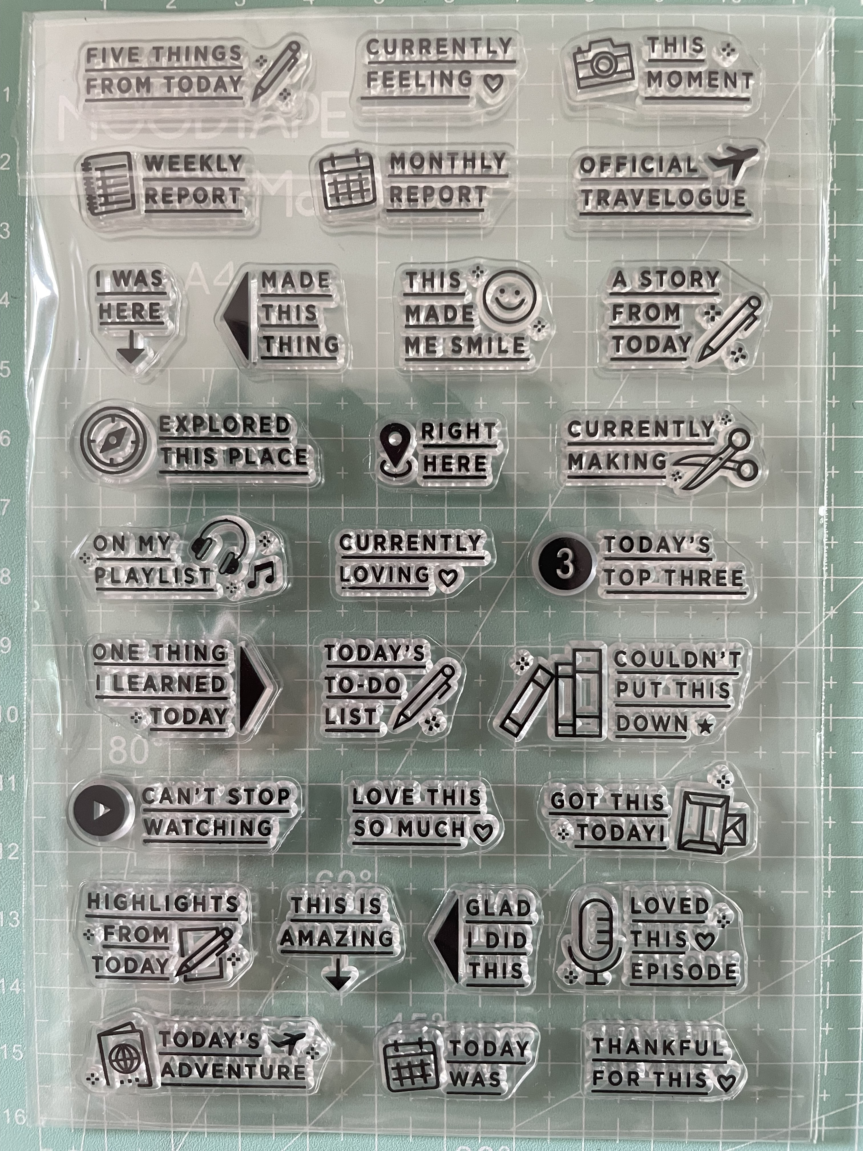 Enlish / Clear Siliconen Stempel/Zegel Voor Diy Scrapbooking/Fotoalbum Decoratieve Duidelijke Stempel A272