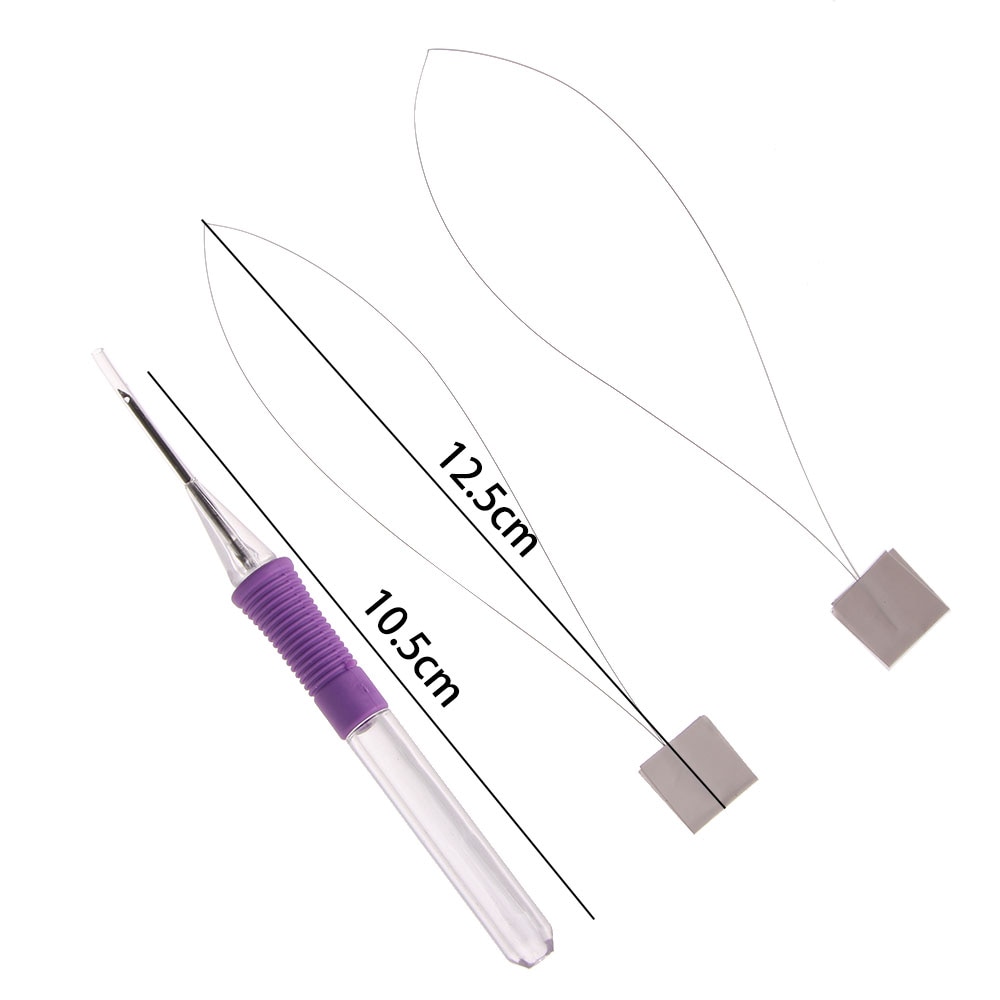 Handmade DIY Magic Embroidery Pen Set Thread Punch Needle Kit Knitting Sewing Stitching Accessories Durable