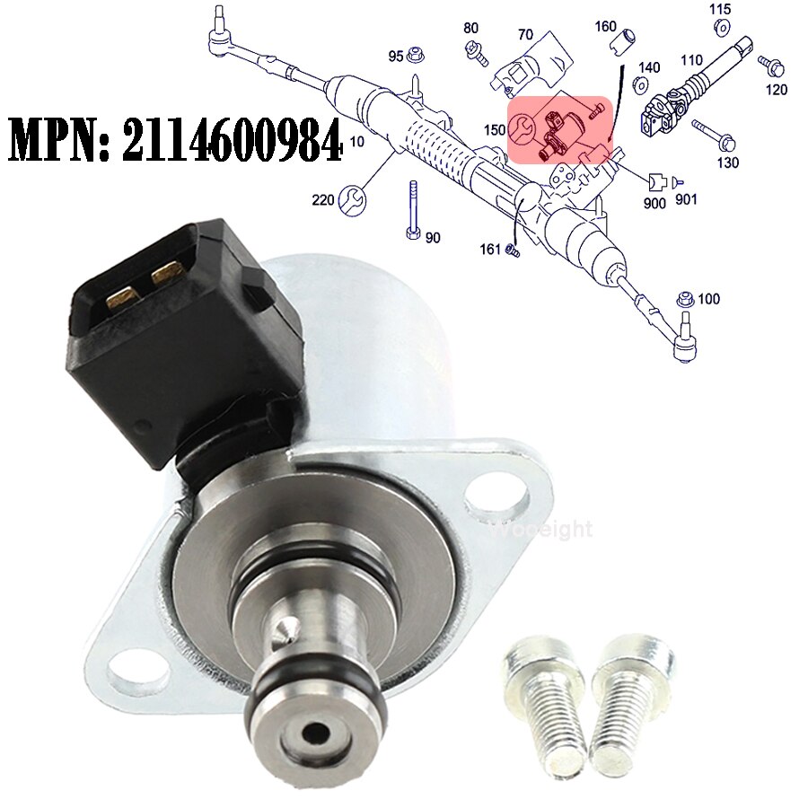 Mercedes Servotronic Steering Valve – W212 W204 W164 W211 – OE Quality A2214600184