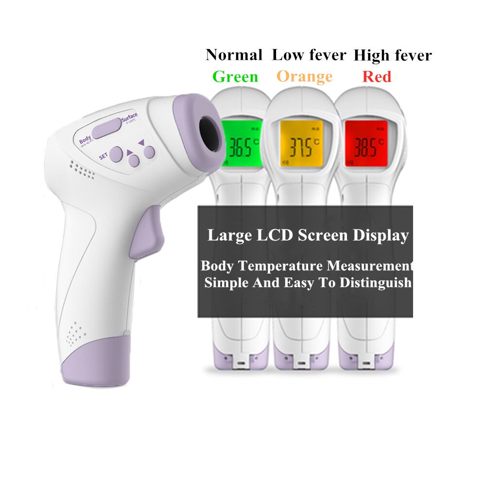Kinderen Baby Contactloze Infrarood Voorhoofd Thermometer Digitale Thermometer Lichaam Koorts Temperatuur Meting Voor Volwassen Kind