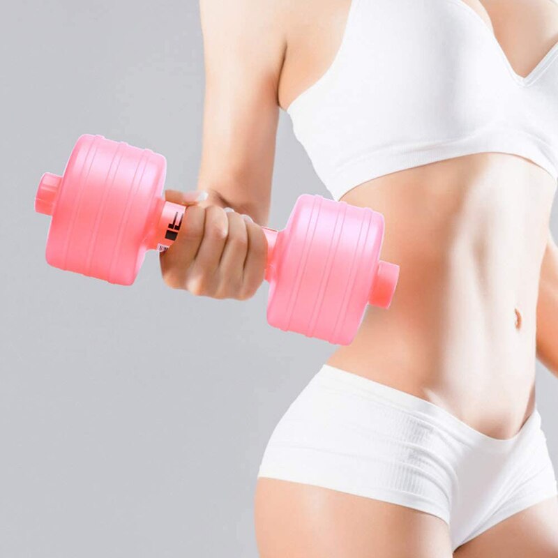 1 Pc 1Kg Body Building Water Fles Dumbbells Gym Oefenmateriaal Yoga Training Sport Vrouwen Gewichtsverlies Fitness Accessoires
