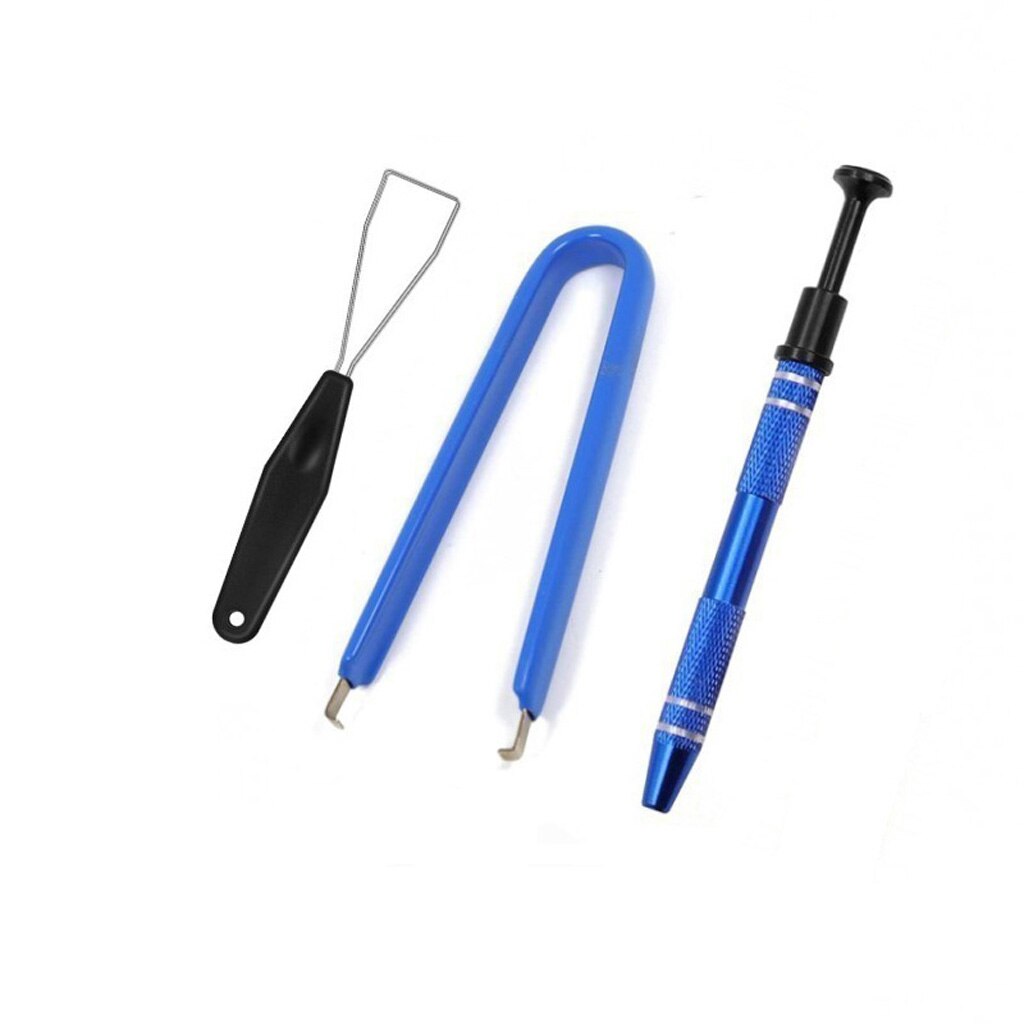 Mechanical keyboard tweezers lube tool brush switch stem puller ic claw holder for cherry kailh gateron ttc candy switches