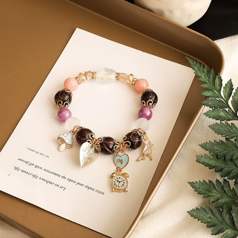 Mode eenvoudige kristal armband vrouwelijke persoonlijkheid wilde armband sieraden: 13
