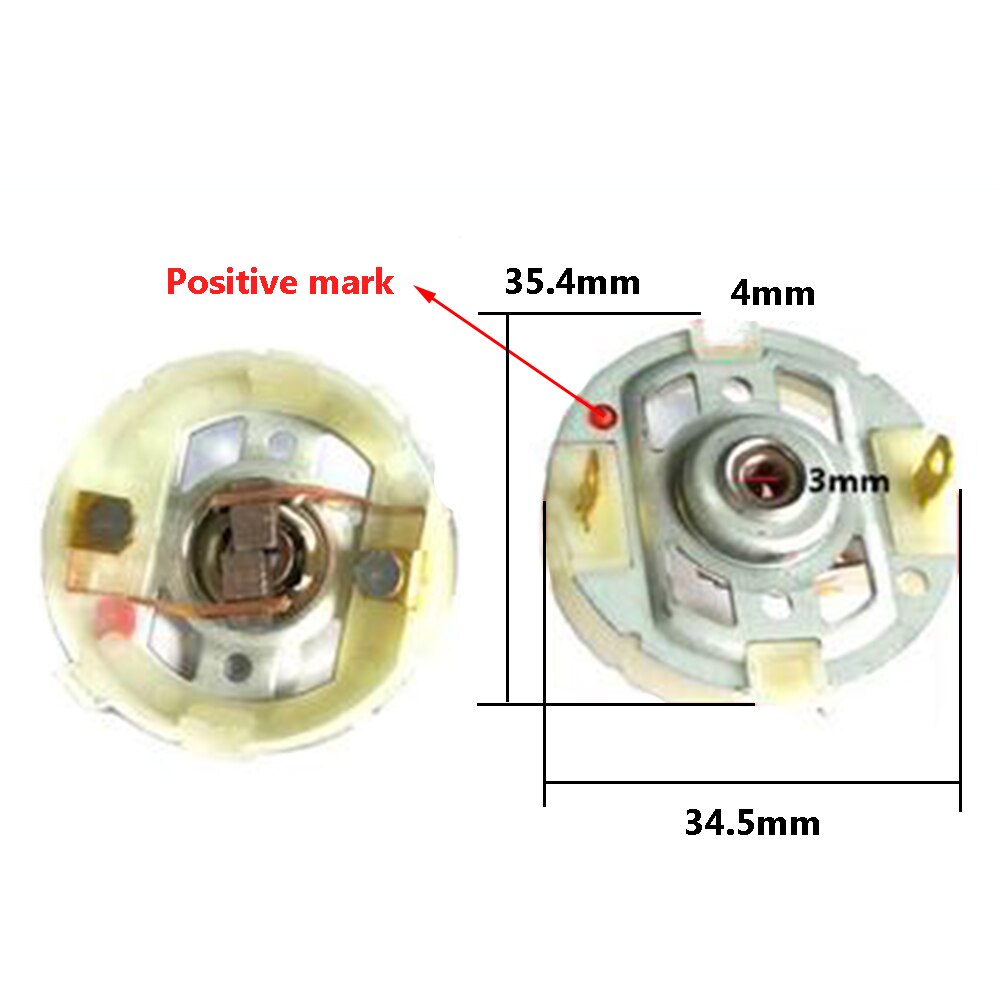 1/2/5pcs Electric Drill Motor Carbon Brushes Holder Multifunction Motor Drill Carbon Tool Accessories For RS 550
