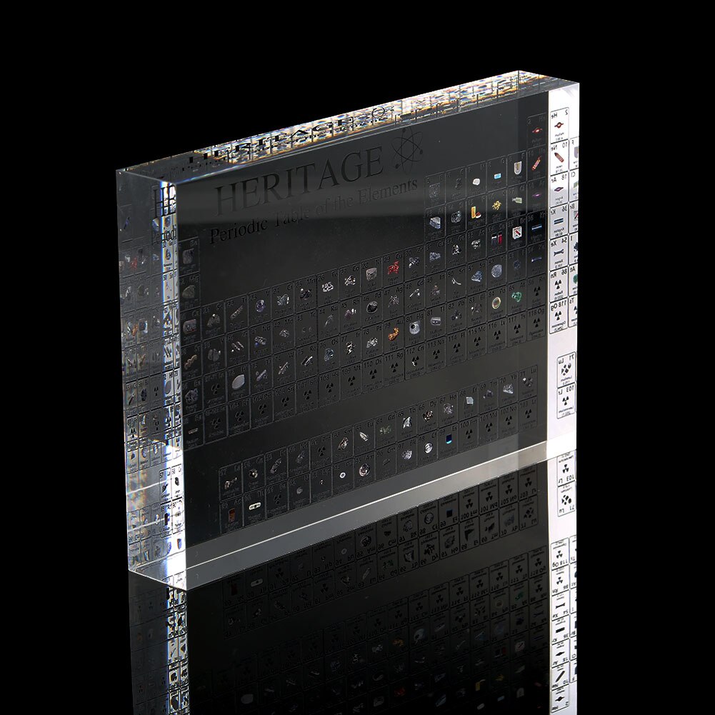 Acrylic Periodic Table Display with Elements Teacher Students Crafts Decor SCVD889