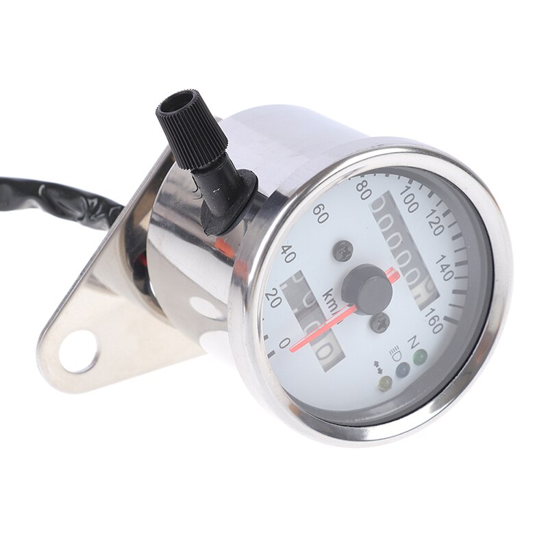 Universal Motorcycle Dual Speedometer Odometer 12V Motorcycle with LED Indicator