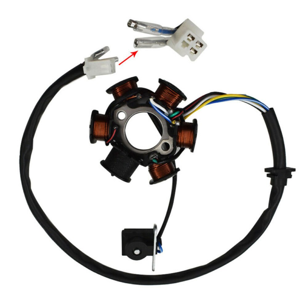 Off-Road Kabelboom Kit Legering + Plastic Bobine Voor GY6 125cc 150cc Vervangende Onderdelen Set Universele Motorfiets