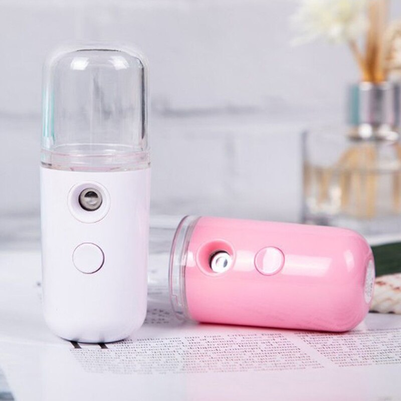 Mini Luftbefeuchter USB Tragbare Nano Herr Ultraschall Fogger Wimpern Erweiterungen Spritzgerät Gesichts Dampfer Für Heimat Auto Büro