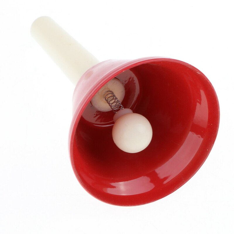 Campana de Metal diatónica para niños, instrumento de percusión de juguete musical de , 8 Uds.