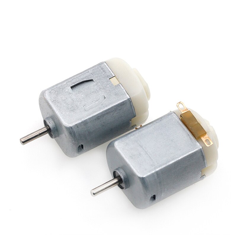 1 conjunto dc micro 130 motor de engrenagem com lâmina de ventilador pequena hélice 3-6v para arduino experiência diy: 2-motor