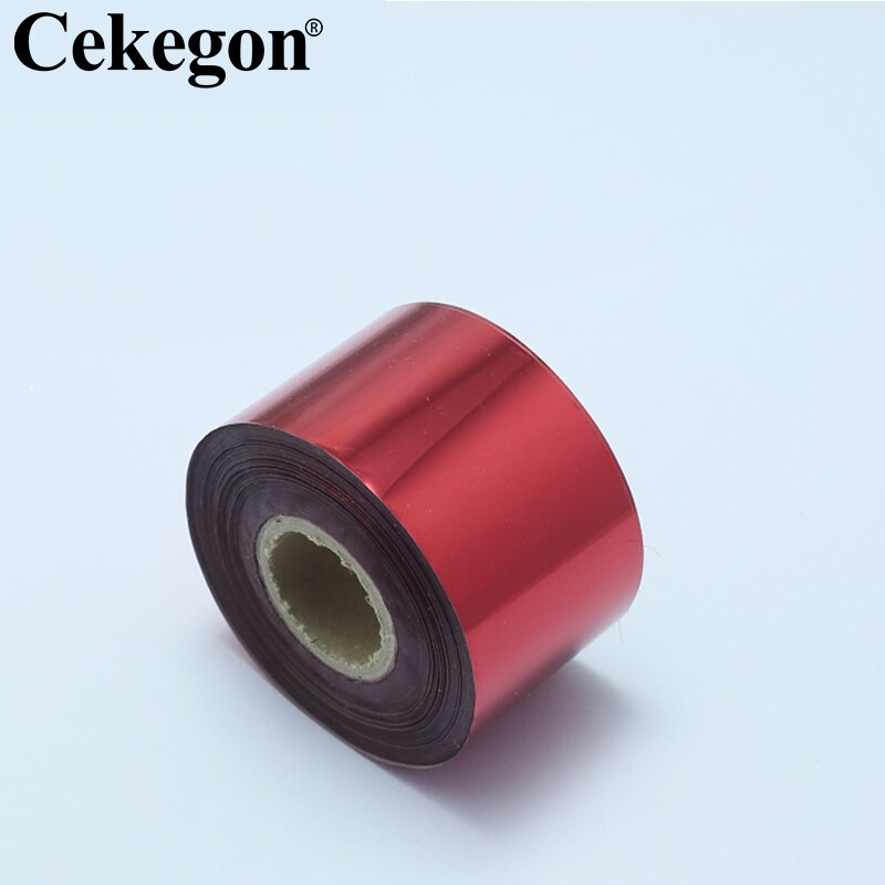 8 cm Breite Heiße Stanzen Folie Papier für Leder PVC Papier Gold Silber Heißer Folie Stanzen Papier Handwerk Papier: 14 rot