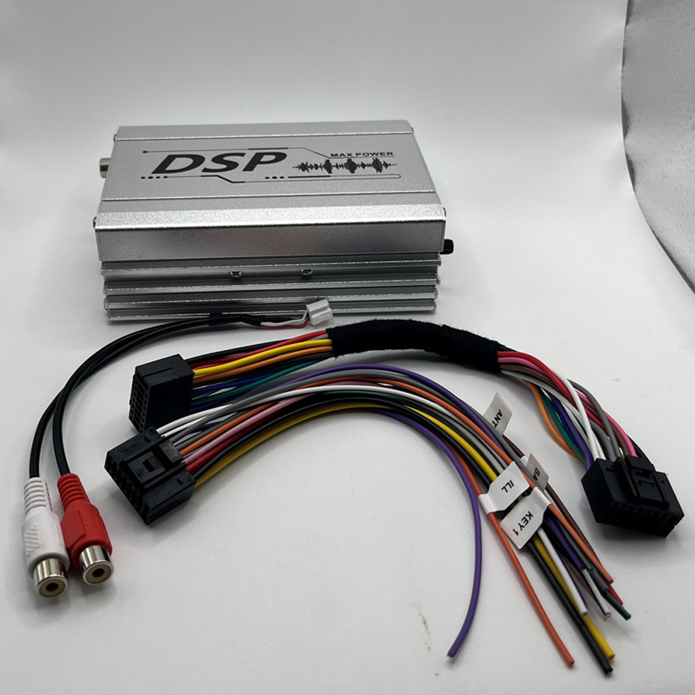 Auto DSP Digital Audio- Prozessor 4 in 6 aus DSP Auto Energie Verstärker Unterstützung APP Kontrolle Audio- Digital Klang Prozessor