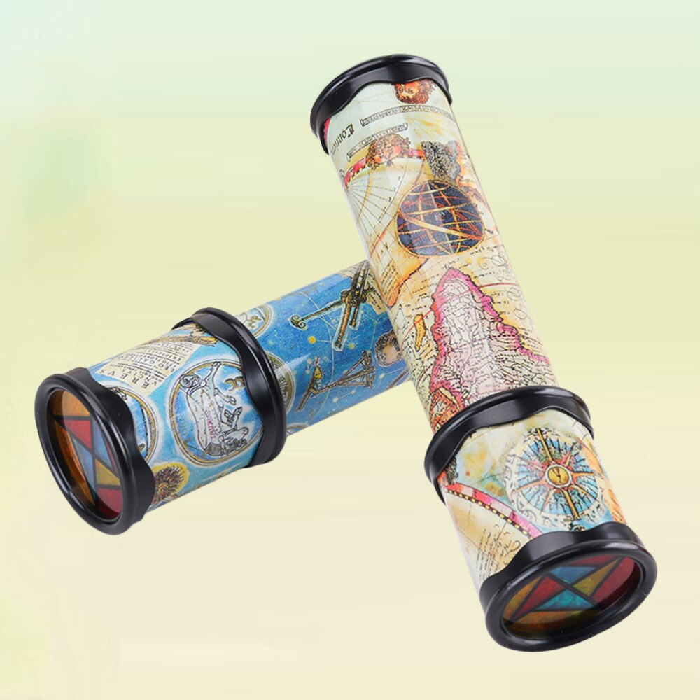 2pz Caleidoscopio Magico Classico Educativo Giocattolo Divertente Regalo Caleidoscopio per Bambini per I Bambini Del bambino Del bambino Dei Bambini