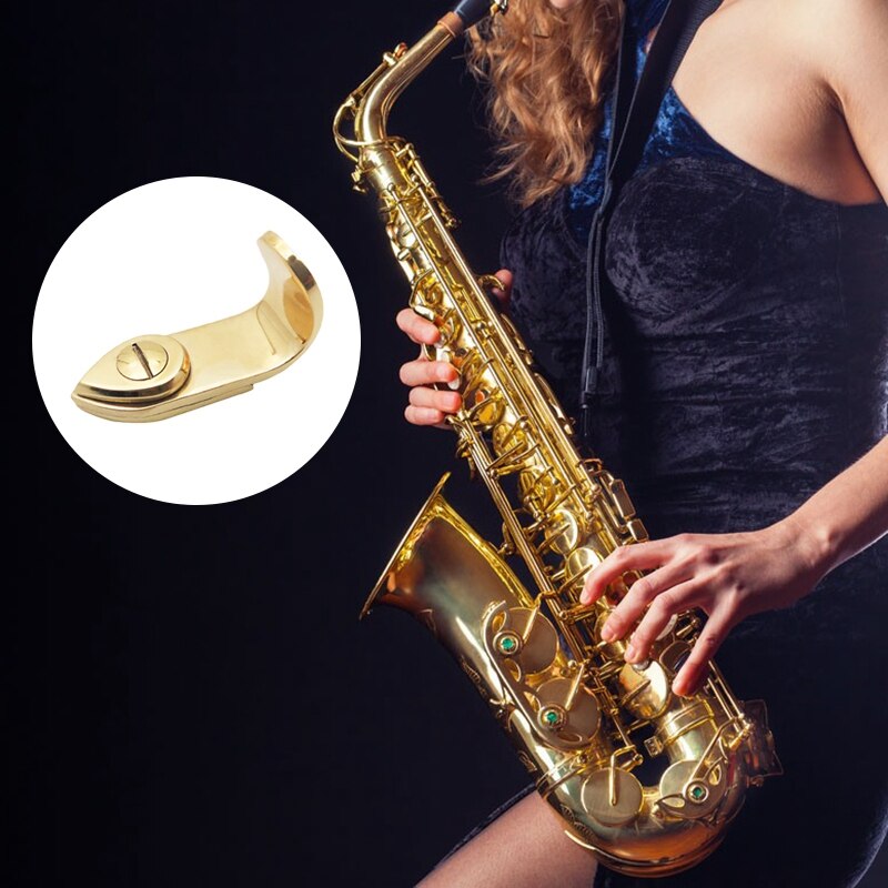 Saxofoon duimsteun metalen saxofoon duimhaak rust steun