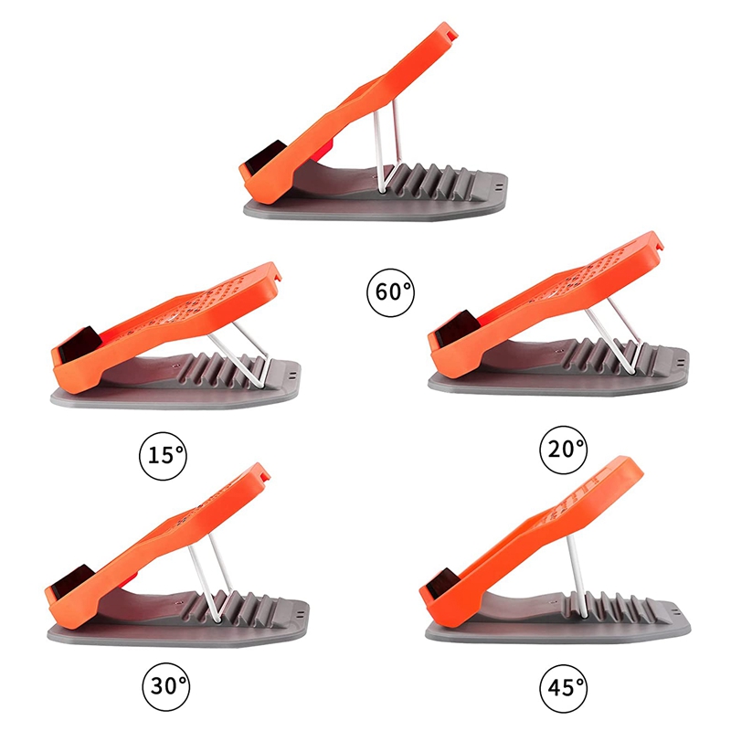 Portable Slant Board Adjustable 6 Level Incline Board Calf Stretcher for Hamstring Achilles Calves Muscle Exerciser