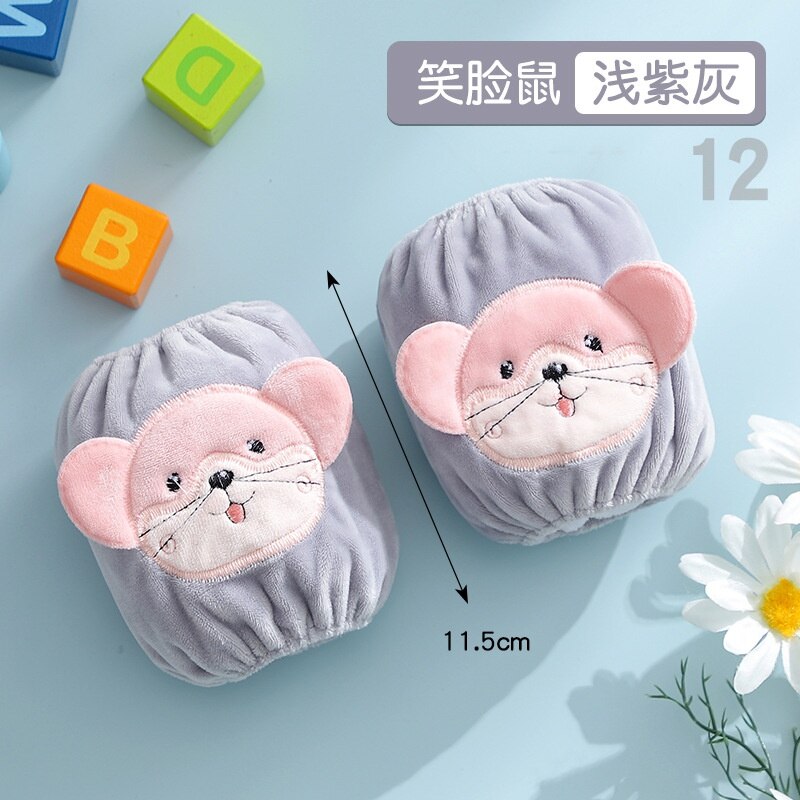 Baby Mouw Herfst En Winter Leuke Cartoon Kind Manchet Jongen En Meisje Kind Antifouling Mouw Mouwen Baby Mouw: 12