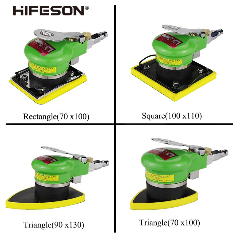 Pneumatic air sander polishing machine tool square grinding polishing machine grinding machine indoor car seat wood polishing ma