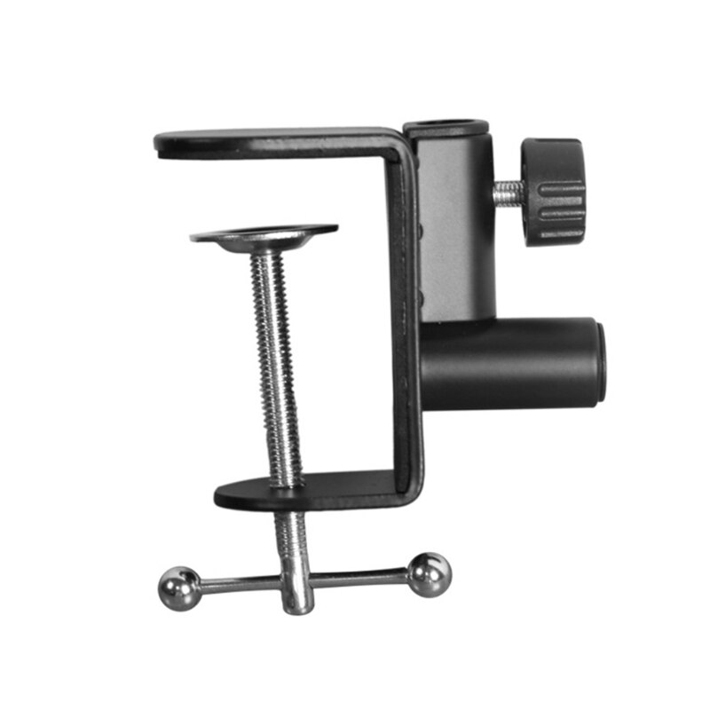 Heavy-Duty Metal Table Mounting Clamp Cantilever Bracket Clamps Arm Stand Holder Solid Clamp Bases Mounting Accessory