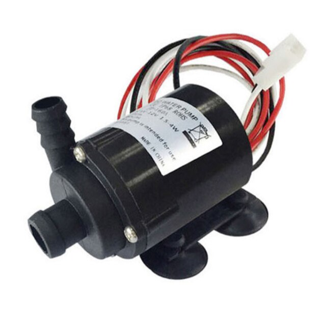 Mini DC brushless motor submersible water pump 12v 5v: port 3 / 12 volt